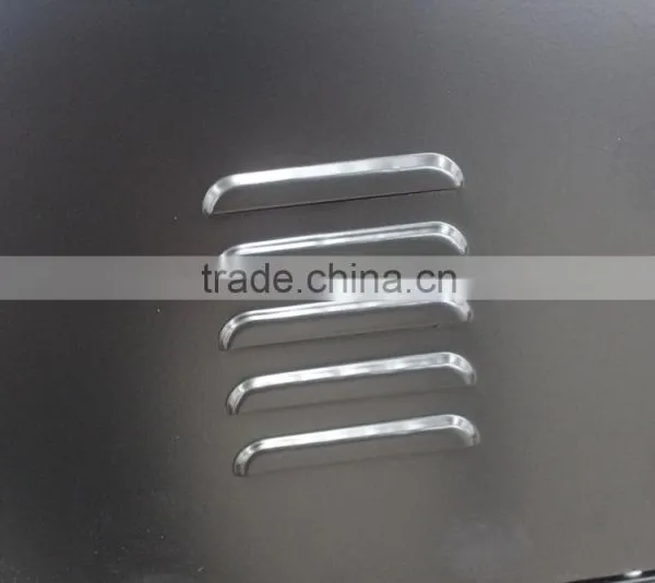 Pad Lock Silver Handle Black Steel Locker photo-3