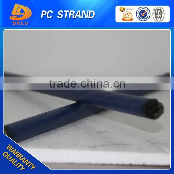 Building Material Concrete 7 Wire Prestressing 12.7mm Unbonded Strand photo-3