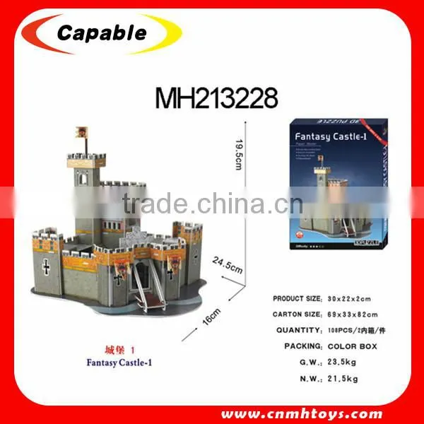 Wholesale Funny Plastic Model Ship DIY 3d Model Puzzle for Kids photo-2
