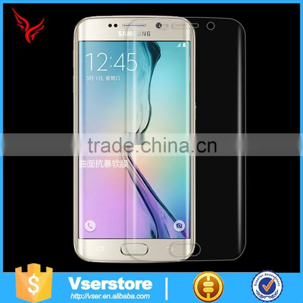 Mobile Phone Accessories For Samsung Galaxy S6 Edge 3D Full Covered Tempered Glass Screen Protector photo-2