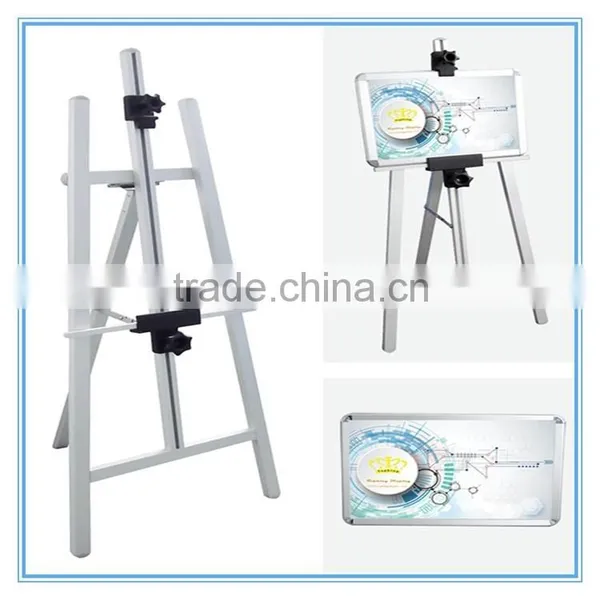 Floor Advertising Poster Display Stands With Aluminum Snap Frame photo-3