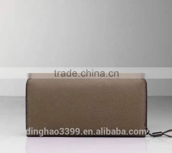 2016 Factory Wholesale Wallet Simple Design Leather Wallet Mens Long Wallet photo-2