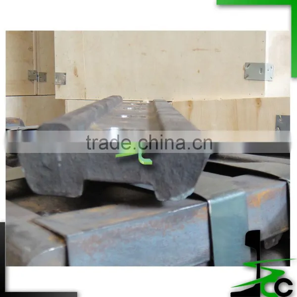 Fishplates With Bolts, Nuts and Washers for Rail Type BS80A photo-4