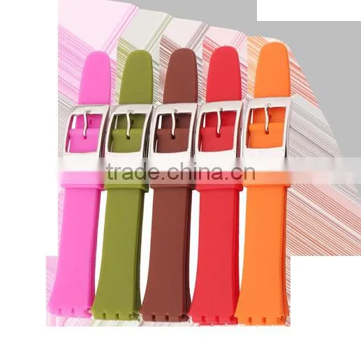 2016 Hot Sale Custom Made Silicone Rubber Watchband Loop photo-6