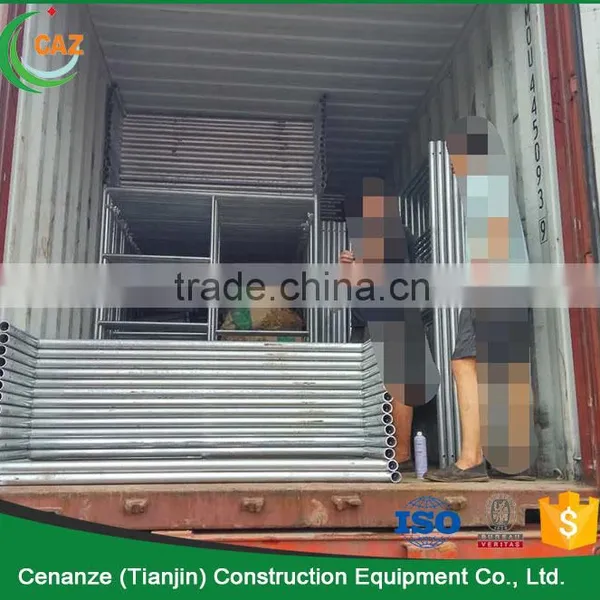1524*1930mm Ladder Scaffolding System With 480*1829mm Steel Plank photo-6