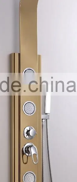 Rose Gold Color Small Size Beautiful Stainless Steel 304 Shower Panel photo-6