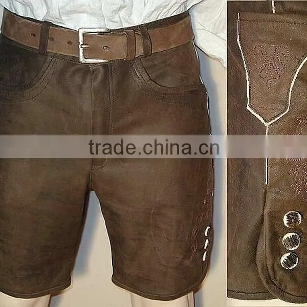 Leather Shorts,Leather Trachten,German Leather Shorts photo-2