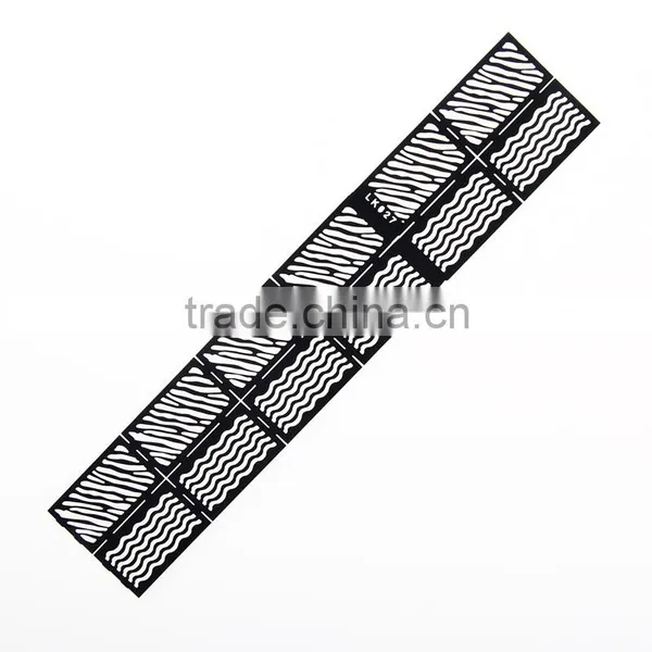 2016 Black Custom Long Nail Stencils photo-4