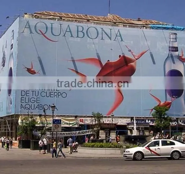 Eco-solvent /solvent Outdoor 1000*1000D/12*12 270g Pvc Mesh Banner Material photo-3