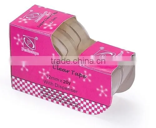 Opp Stationery Adhesive Tape on Dispenser With Steel Cutter photo-3