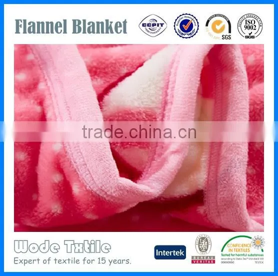 China Blanket Printed Flannel Fleece Blanket Used in Hotel photo-4