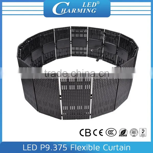 P9 Bendable Wedding LED Curtain Display Backdrop On Hot Sale photo-4