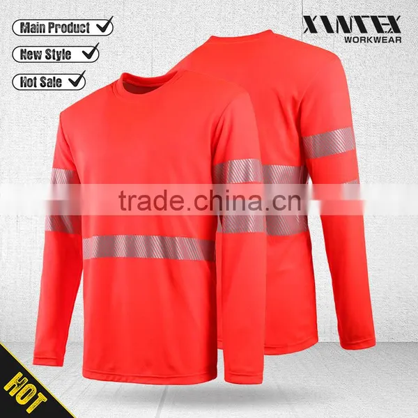 2016 NORTHCAPE EN ISO 20471 Fluorescent High Visibility Reflective Long Sleeve T Shirt photo-2