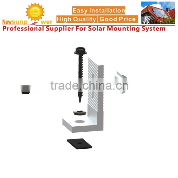 Tilt/Pitched Metal Roof Solar Mounting System Frame photo-4