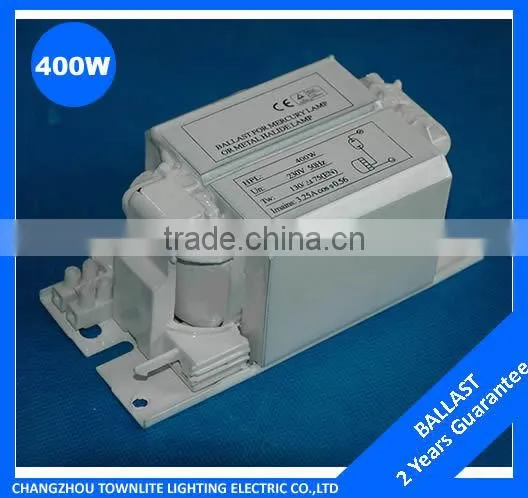Magnetic Ballast 400w for Sodium Lamp and Metal Halide Lamp