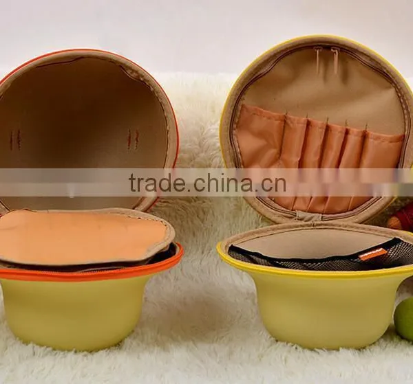 New Design EVA Green Color Mushroom Shape Wholesale Handbag/High Grade Oranger Color Mushroom Handbag for Children photo-4