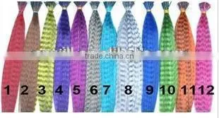 Wholesale Synthetic Grizzly Hair Feathers Feather Hair Extensions photo-3