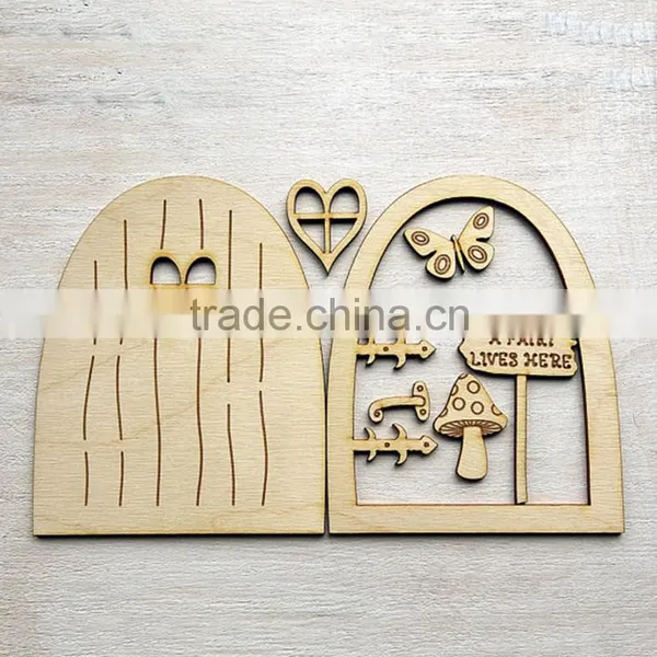 Wood Craved Craft and Small Template photo-3