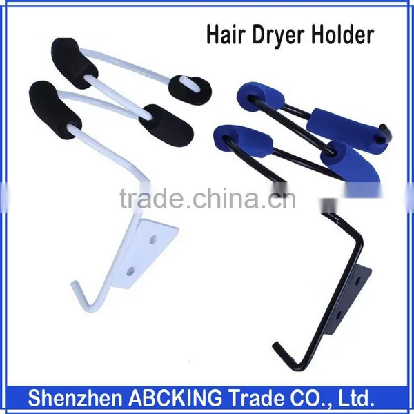 Wall Mounted Hair Dryer Holder Hair Salon Dryer Accessory Iron Stand