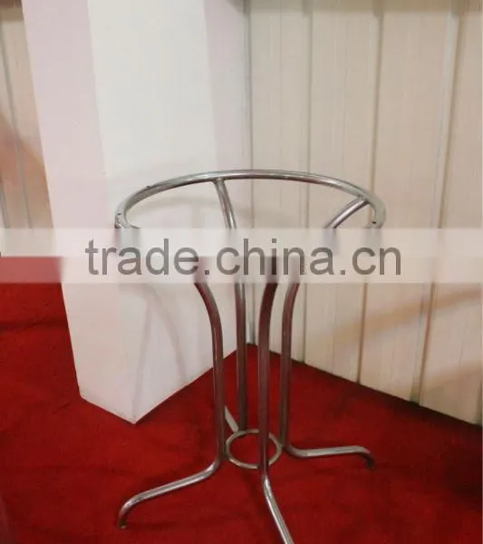 chromed table frame