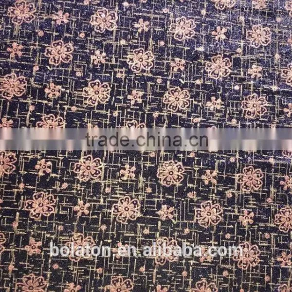 Hot Selling KS Velvet Flower Lacquer Print Velvet for Dress to Middle East photo-2