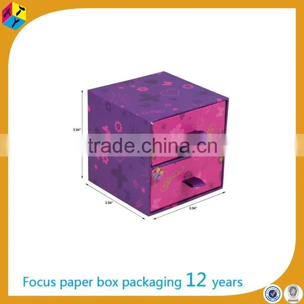 Custom Floral Printing Drawer Indian Jewellery Box photo-2