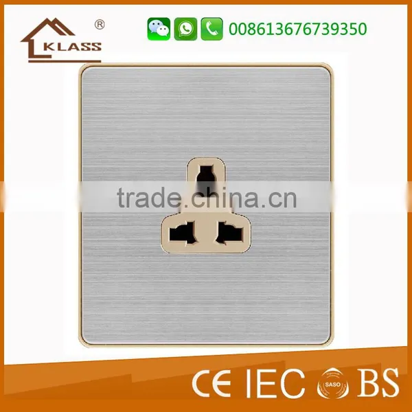 Brushed Stainless Steel Electric Door Bell Switch Home GOLDEN With CE Certificate photo-2
