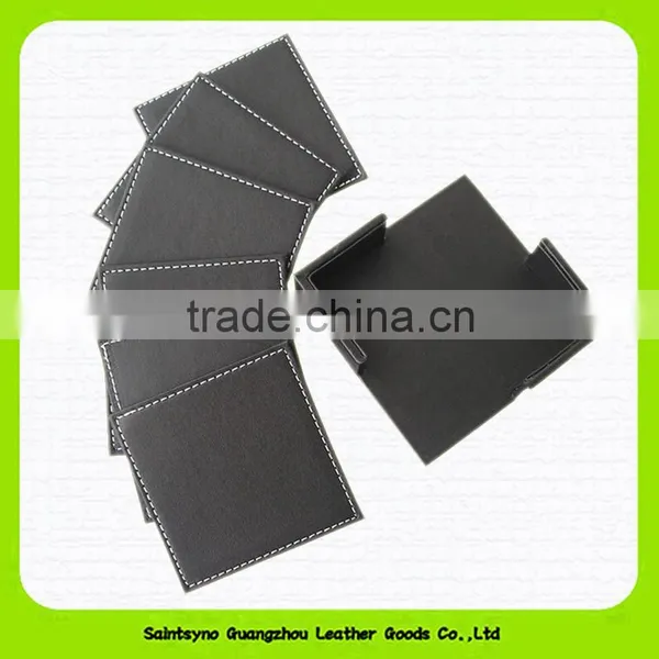 15010 Implicative and Elegant Leather Cup Coaster photo-4