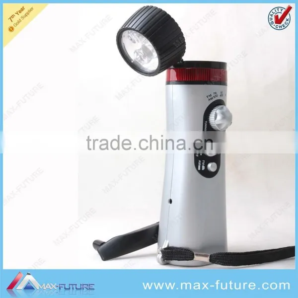 Torch Light,Dynamo Crank Radio With Speaker photo-2