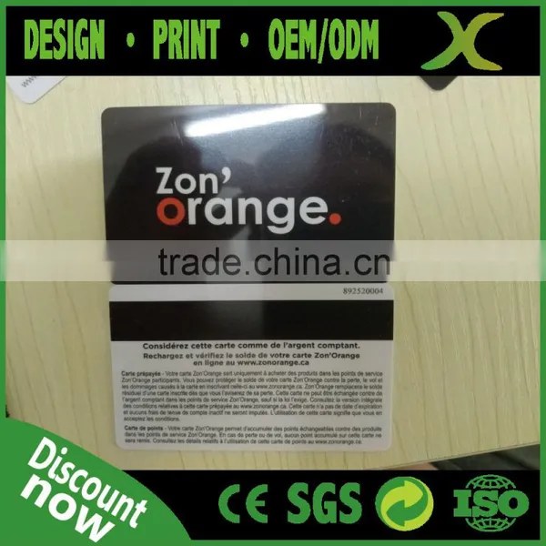 Free Design~~~!!! Plastic Beautiful Membership Card photo-3