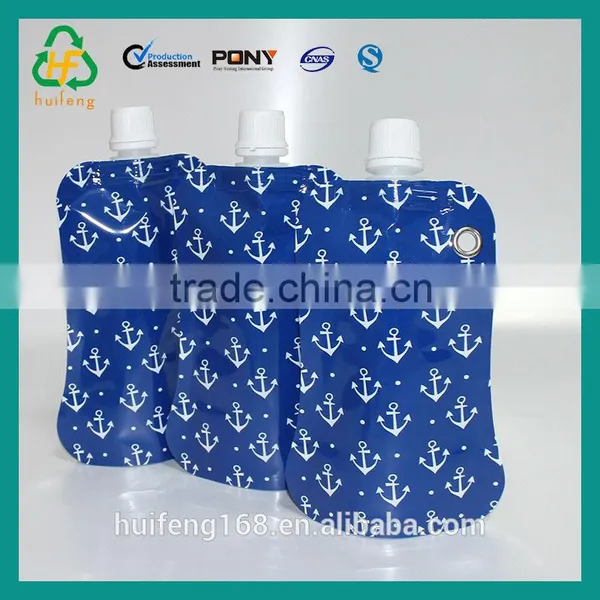 Juice Drink Spout Pouch Beverage Packaging Plastic Spout Bag
