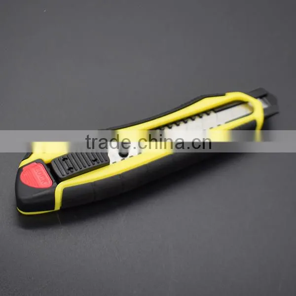 18mm Double Blades Cutter Tpr Utility Knife photo-4