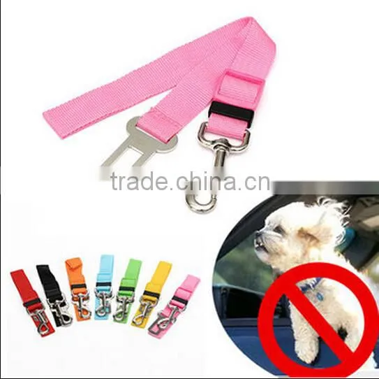 Adjustable Pet Cat Dog Car Vehicle Safety Seat Belt / Dog Car Harness Lead / Pet Safety Belt photo-2