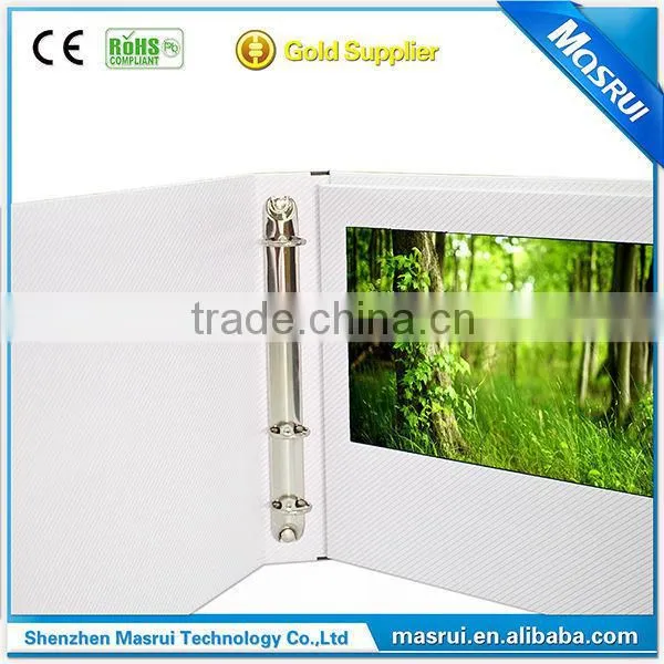 10 " LCD Greeting Card Video Video Book Video Greeting Card for Ads photo-2