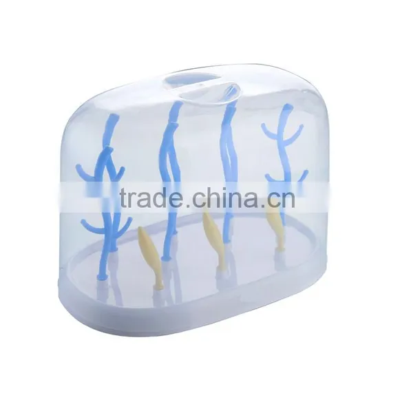 Factory Price Baby Item Food Grade Plastic Bottle Holder Drying Rack photo-5