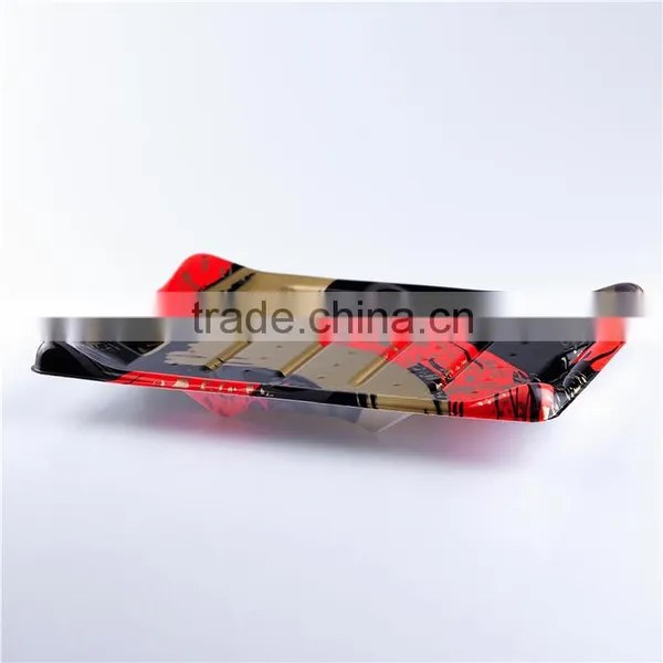 SM1-1205RD Custom Disposable Plastic Food Packaging Containers With OPS Cover photo-3