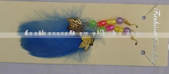 The Classic Elegent Feather Eardrop photo-3