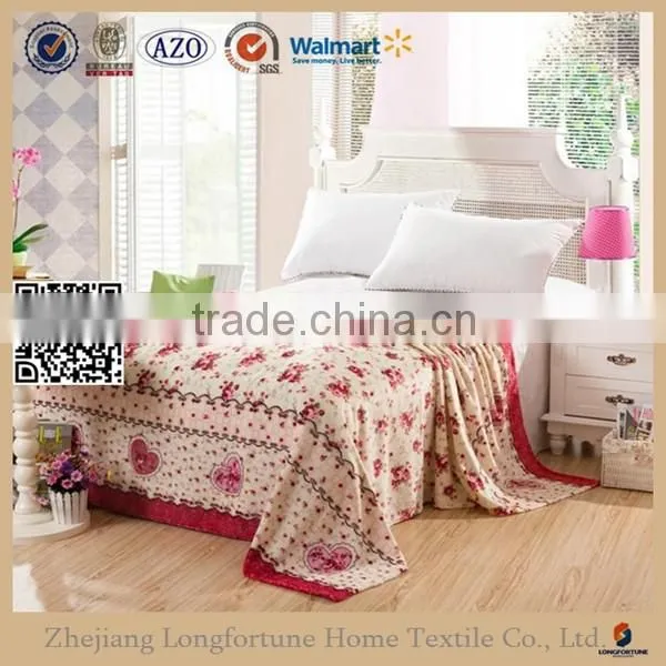 Manufactory Walmart China Home Textile Stock Animal Print Blanket photo-3