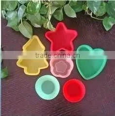 Hot Sell Colorful Silicon Cake Baking Mould