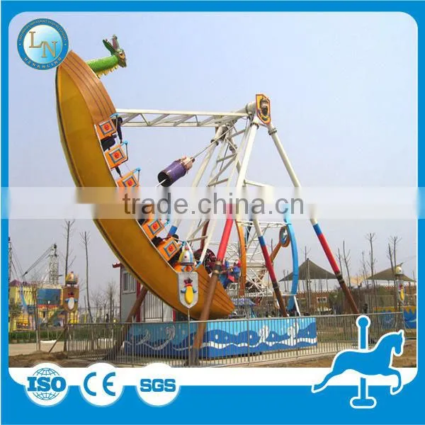 Playground Kids Games Amusement Park Ride Swing Pirate Ship for Sale photo-5