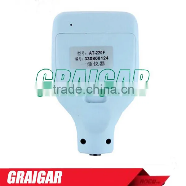 AT-220F Coating Thickness Gauges Portable Palm-size Wholeness Vortex Method Detect Non-conductive Coating Without Damage photo-2