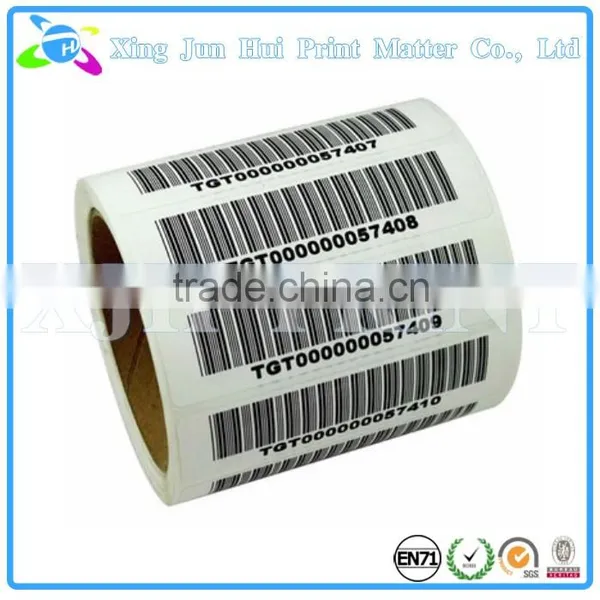 Printed Barcode Labels Serialize Stickers Roll photo-3