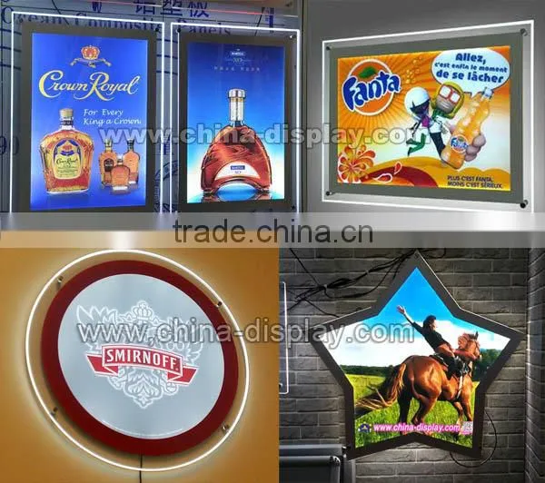 Advertising Light Boxes Led Crystal Led Display Custom Shapes photo-2