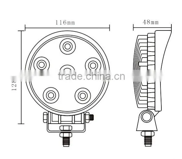 IP67 Waterproof 18w Led Work Lights Led Lighting for Boats photo-4