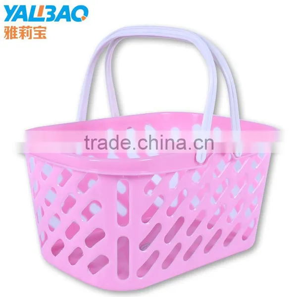 Hot Selling Cheap Plastic Shopping Basket With Handle photo-3