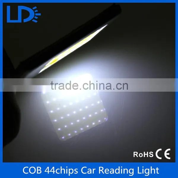 Hot LED White Car Auto Light Panel Interior Map Lamp Bulb COB Dome Reading Lamp photo-6
