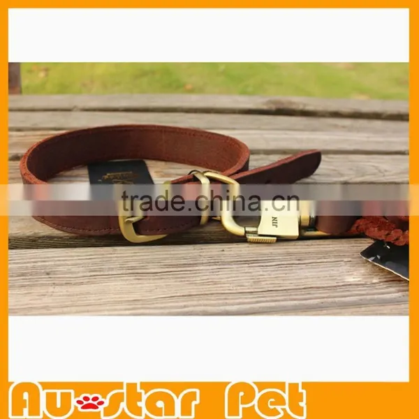 High Quality Classical Dog Lead Collar and Leash for Dogs Special Dog Belt Leather Collar Led for Pet Dogs photo-5
