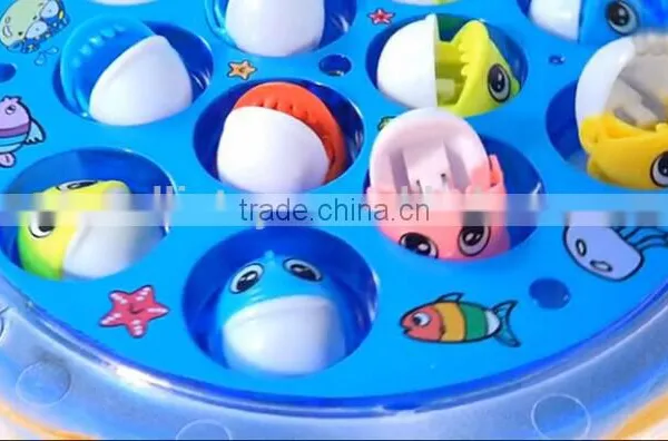 Fishing Interactive Game Toy for Kids,B/O Music Fishing Toy Game photo-5