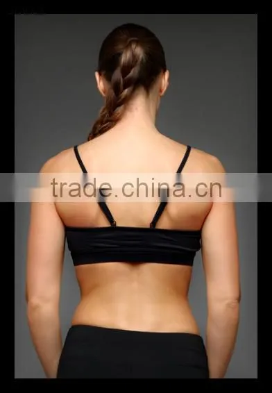 Kiteng High Quality Front Arched Straps Yoga Sports Bra With Wicking Fabric and Padding Office In United States Small Minimum photo-4