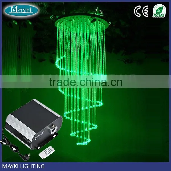 150w Chandelier Fiber Optic Light Source With 8 Colors Changing for Fiber Optic Chandelier Using